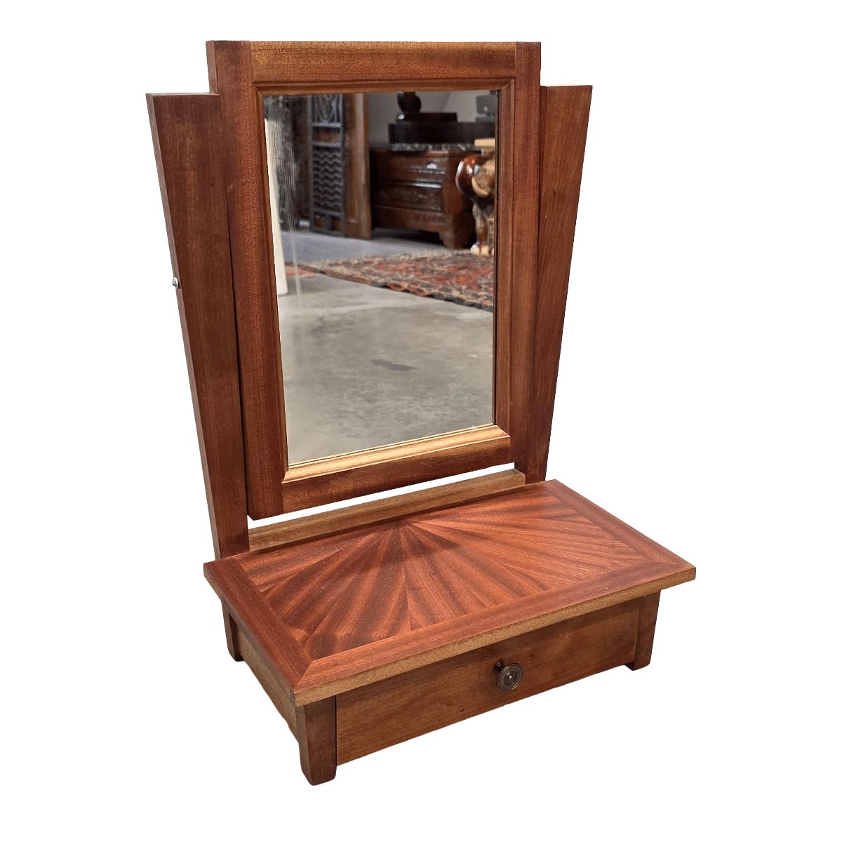 French Art Deco Dressing Swivel Mirror, 1930/40s