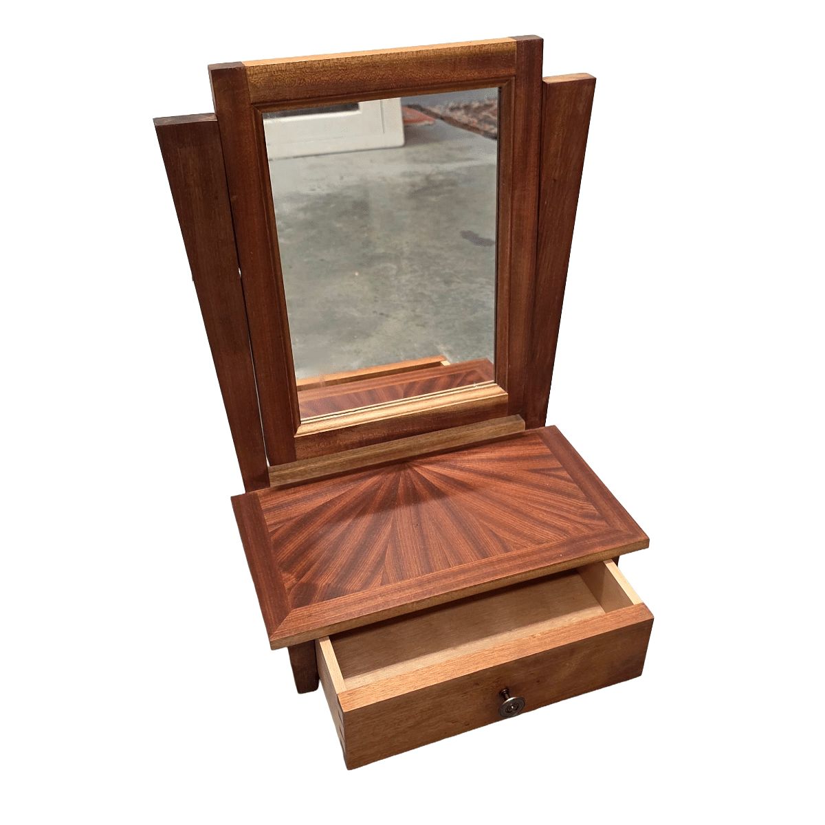 French Art Deco Dressing Swivel Mirror, 1930/40s photo for sale