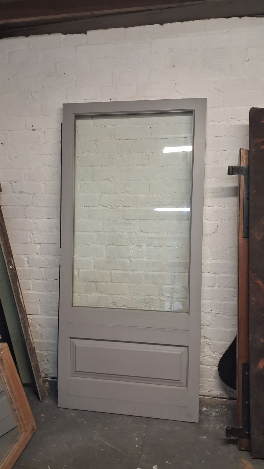 External Glazed Solid Wood Door (Origionally Part Of A Bifolding Set) photo furniture