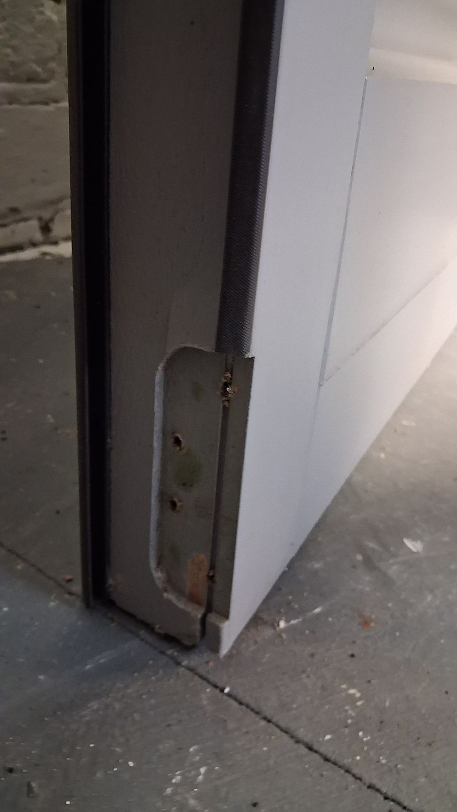 External Glazed Solid Wood Door (Origionally Part Of A Bifolding Set) photo buy