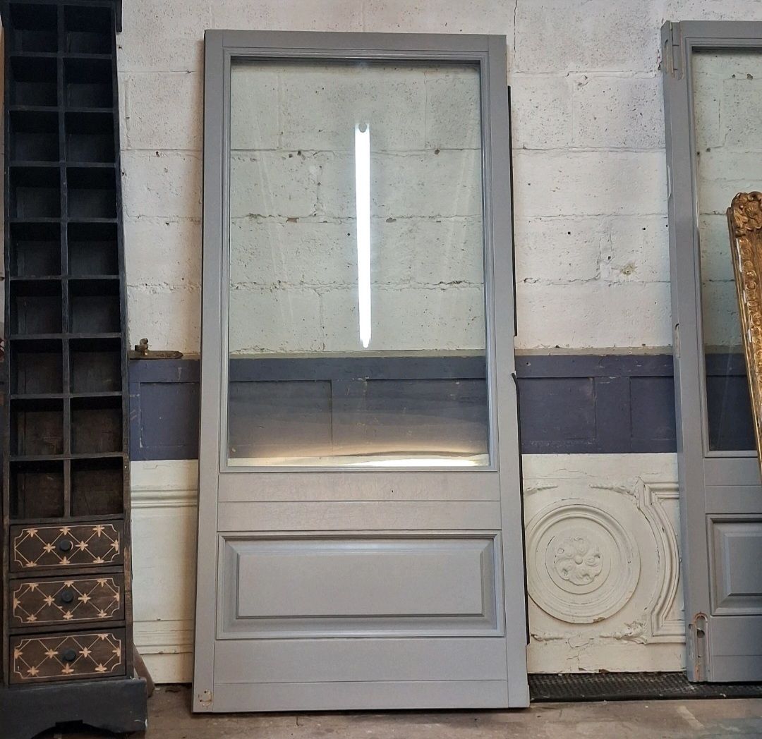 photo for sale External Glazed Solid Wood Door (Origionally Part Of A Bifolding Set)