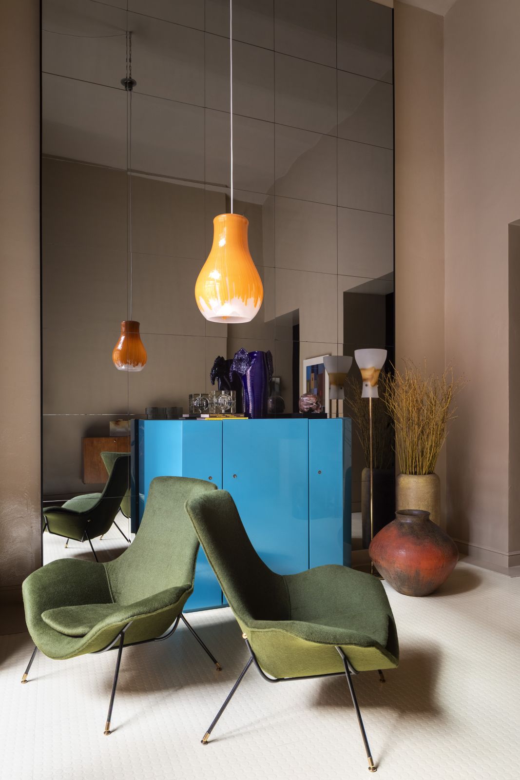 'Anemone' Pendant  In Glass By Ludovico Diaz De Santillana For Venini photo Lighting