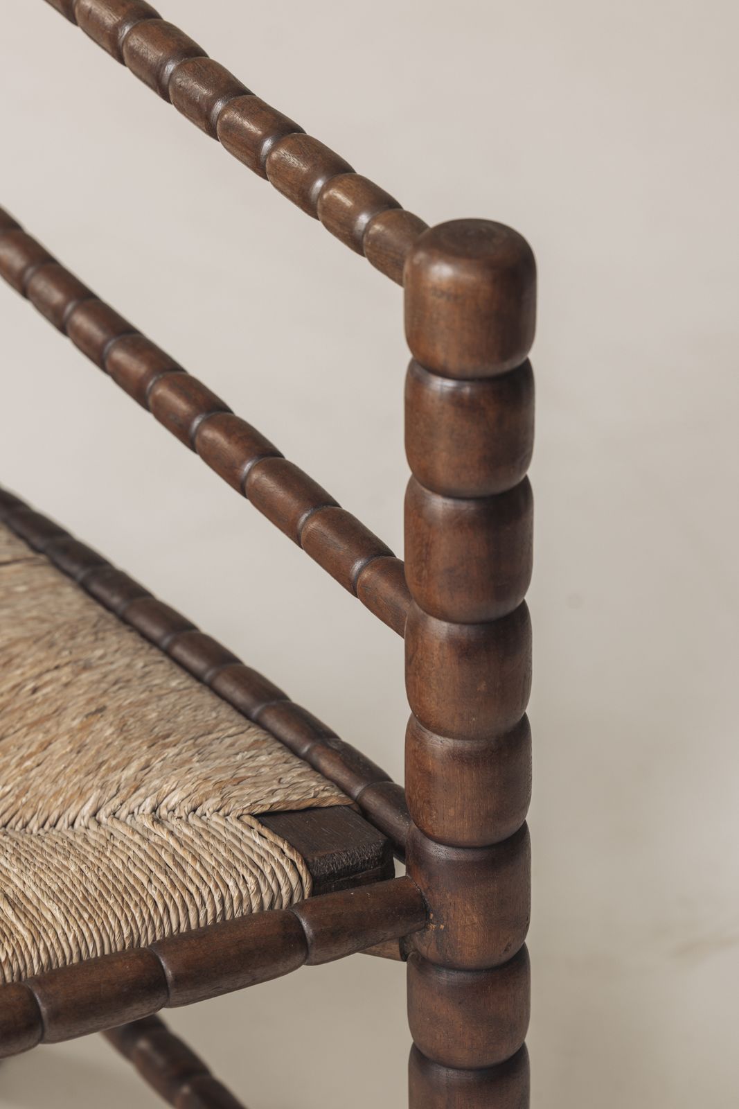 Sculpturale Franse 'Bobbin' fauteuils, ca. jaren 1950 photo buy