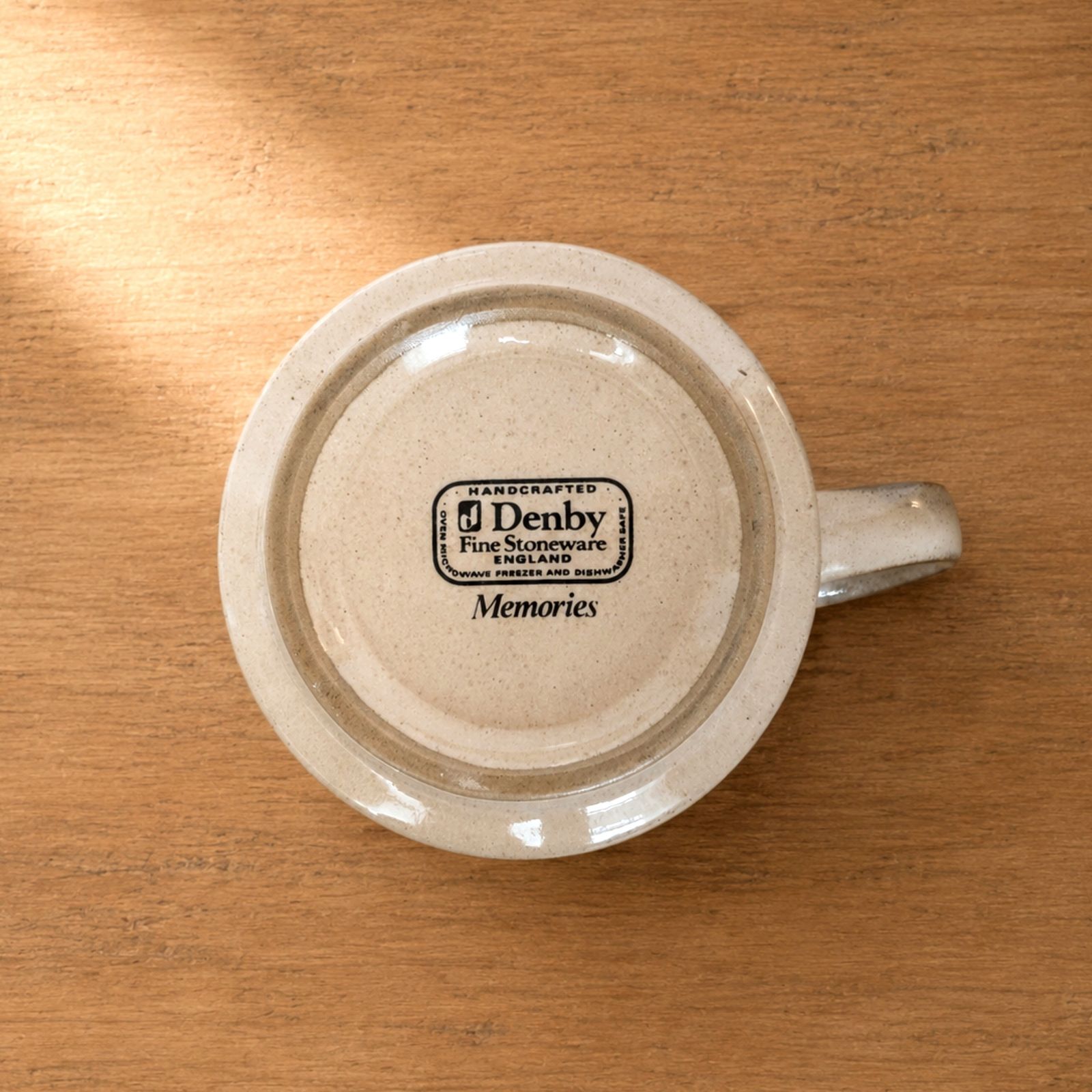 Vintage Denby Memories Stoneware Koffiepot jaren 1970 photo Woonaccessoires
