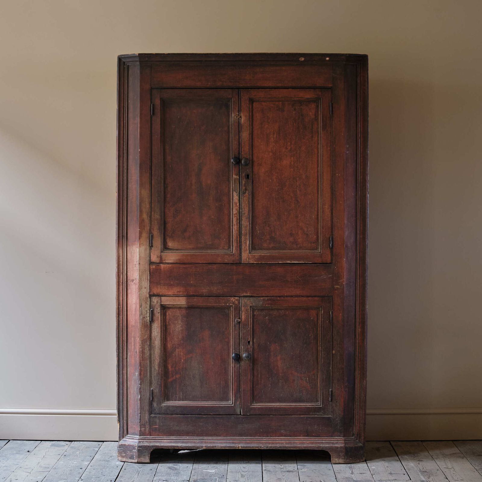 Georgian Corner Cupboard In Paint photo furniture