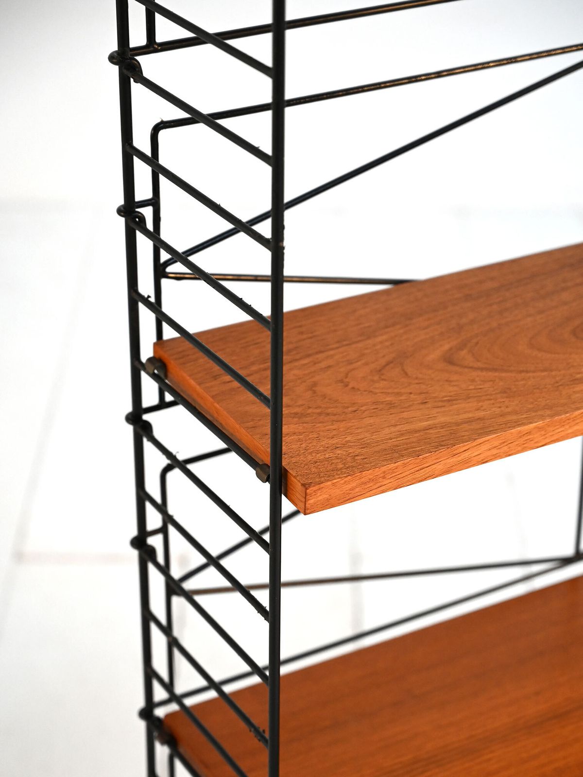 Freestanding Hylla Style Shelving Unit 1960s photo vintage
