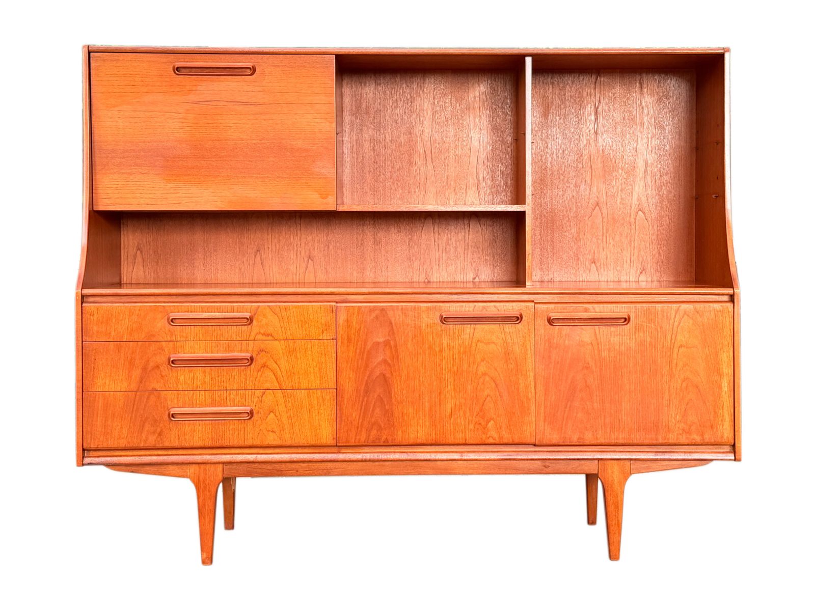 Jentique, Large Mid Century Teak Highboard photo 645.0