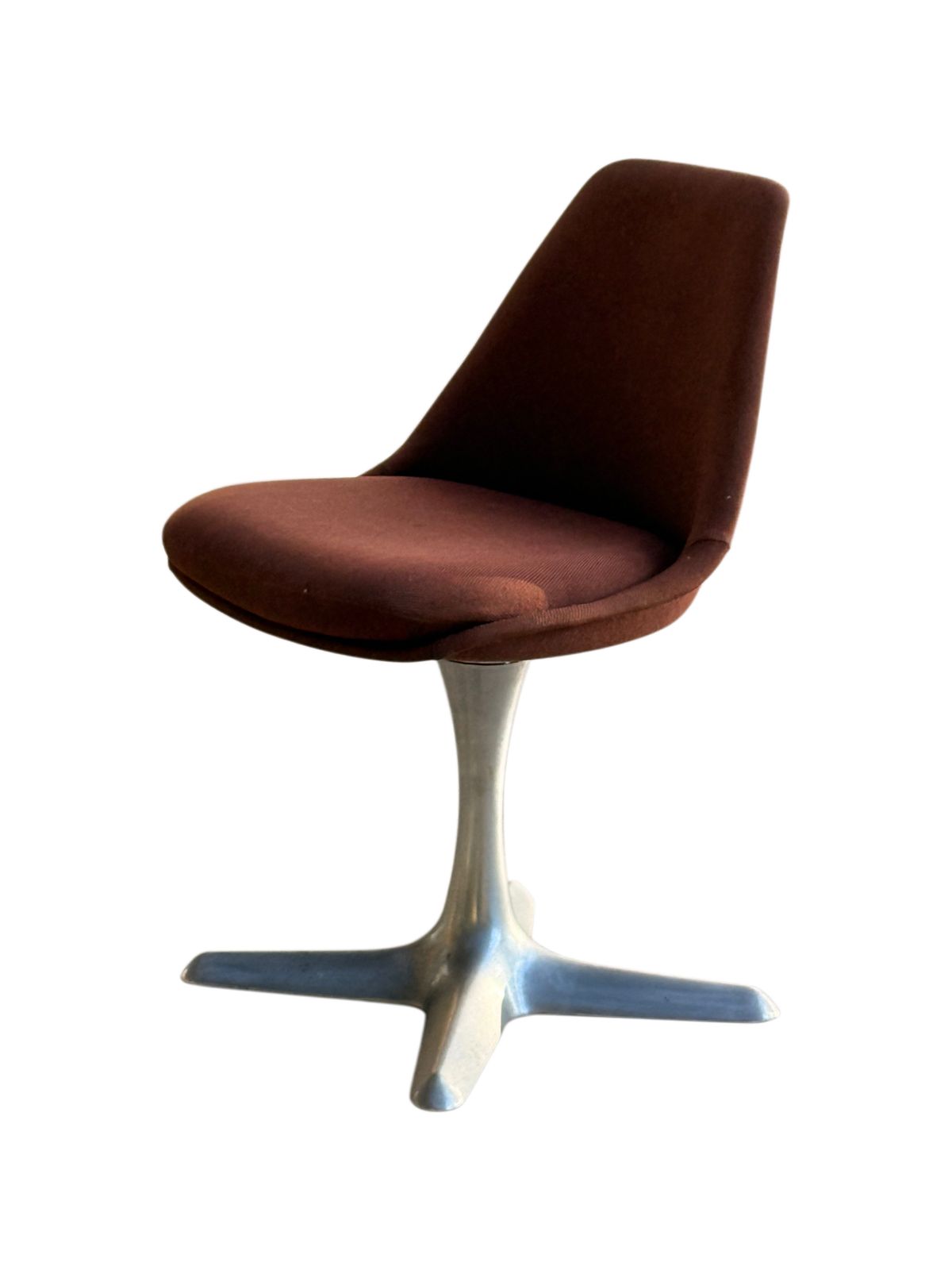 Maurice Burke For Arkana, Set Of 6(4+2) Mid Century Modern Tulip Dining Chairs photo vintage