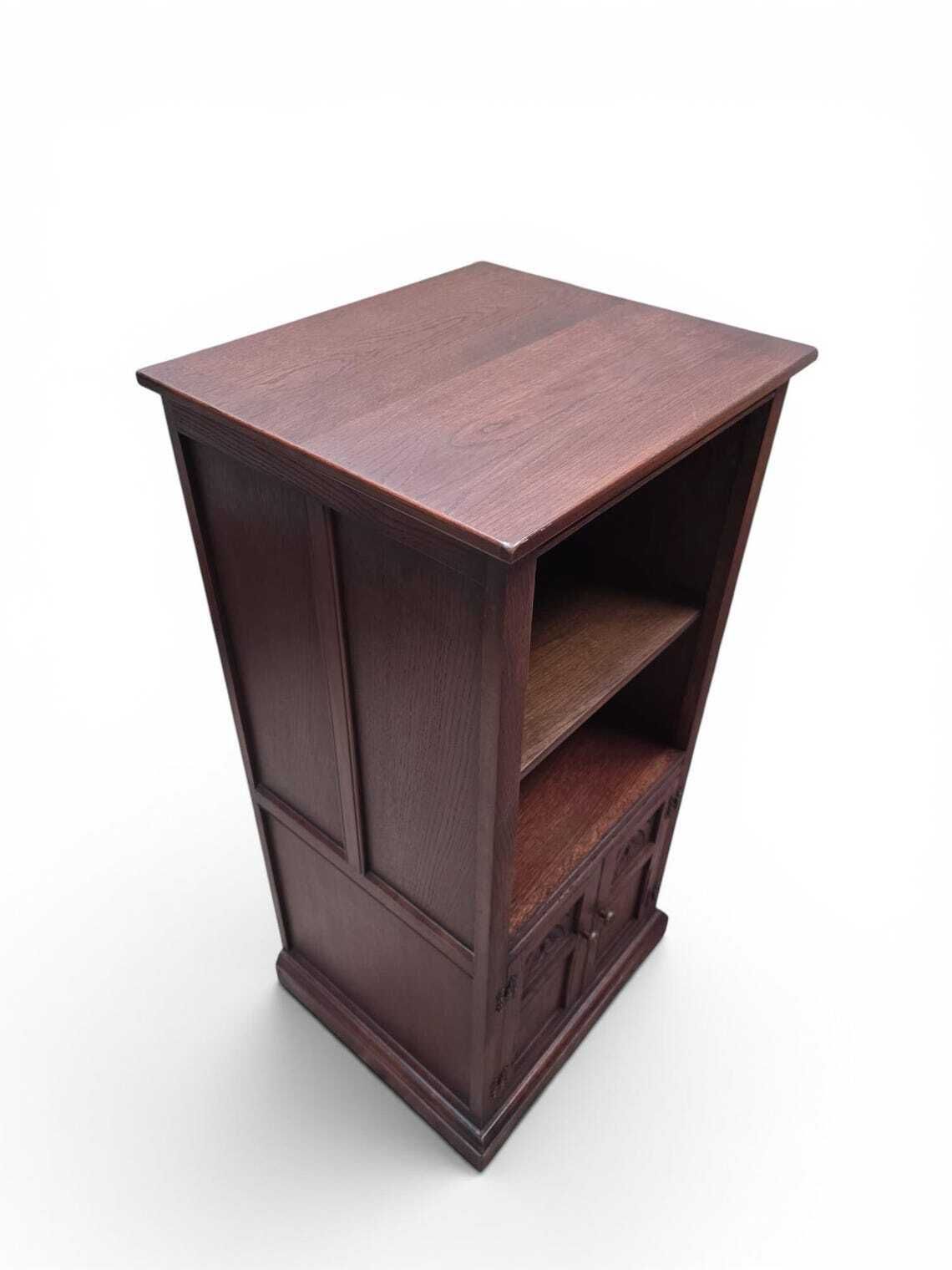 Vintage Old Charm Wood Bros  Hi Fi Cabinet / Bookcase  C1970 photo Furniture