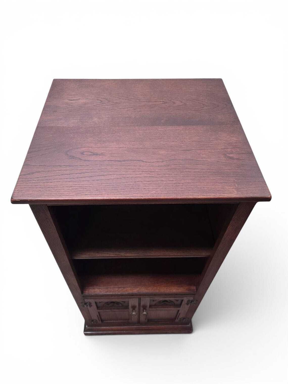 Vintage Old Charm Wood Bros  Hi Fi Cabinet / Bookcase  C1970 photo buy