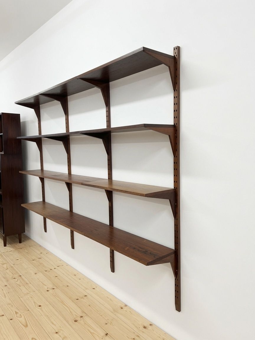 Poul Cadovius Royal System – Rosewood Modular Wall Shelving photo buy