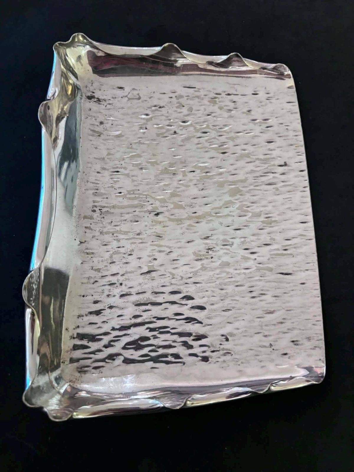 Christopher Dresser Hukin And Heath Crumb Tray, Victorian Silver Plated Plateau à Miettes, Aesthetic Movement Table Crumber Tray, C.1880 photo vinterior
