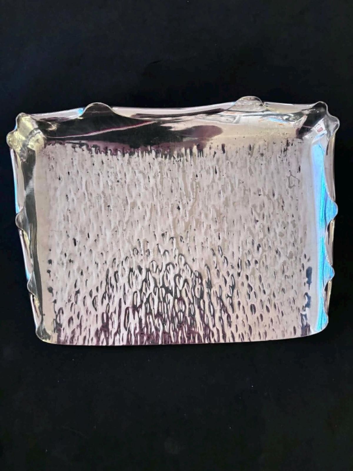 204.0 Christopher Dresser Hukin And Heath Crumb Tray, Victorian Silver Plated Plateau à Miettes, Aesthetic Movement Table Crumber Tray, C.1880 photo