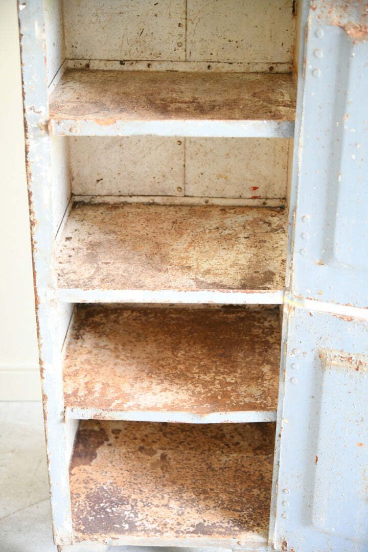 Vintage Industrial Steel Double Locker photo vinterior