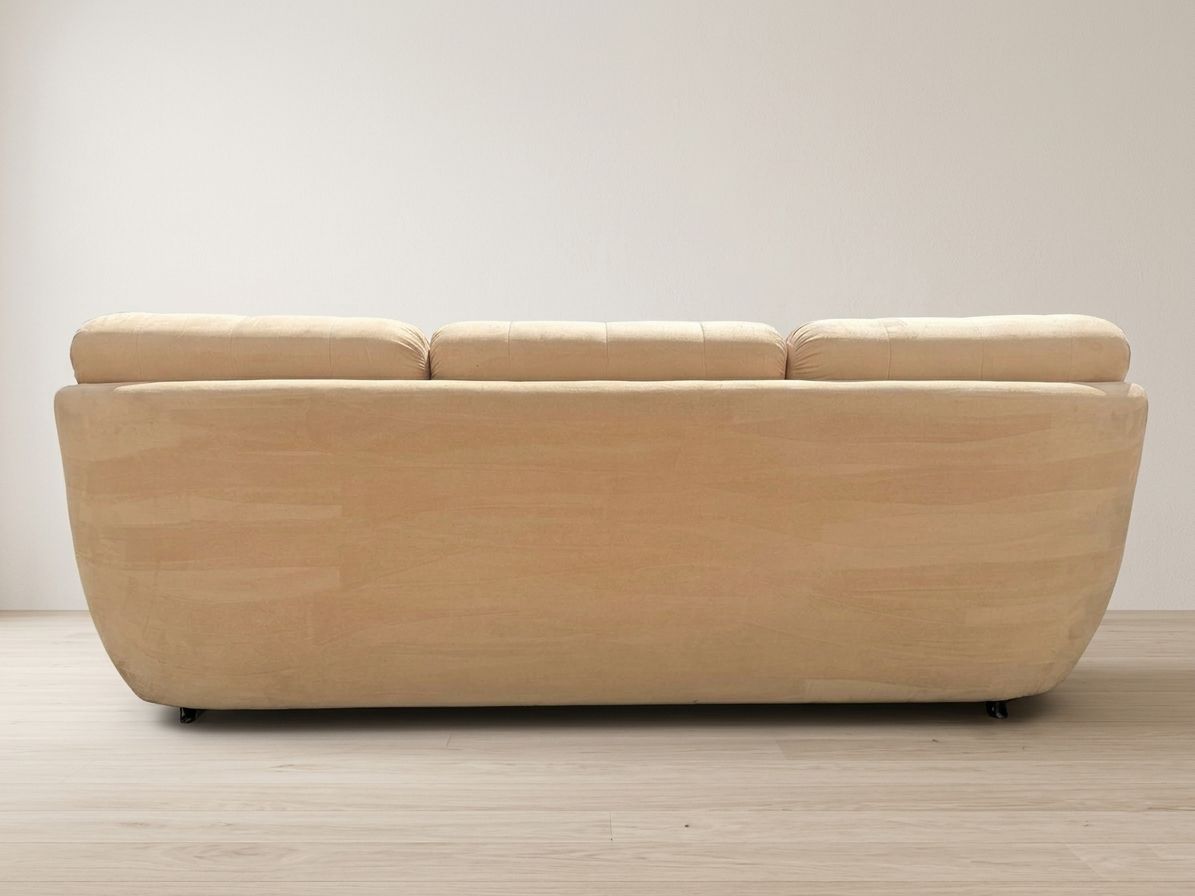 photo vintage Atlantis Zitset Space Age Beklede Bank & Loungestoel Van Jitona, Ca. Jaren 1970, Tsjecho Slowakije
