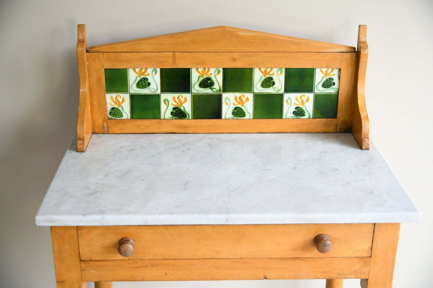 Antique Pine Washstand, 1800s photo 345.0