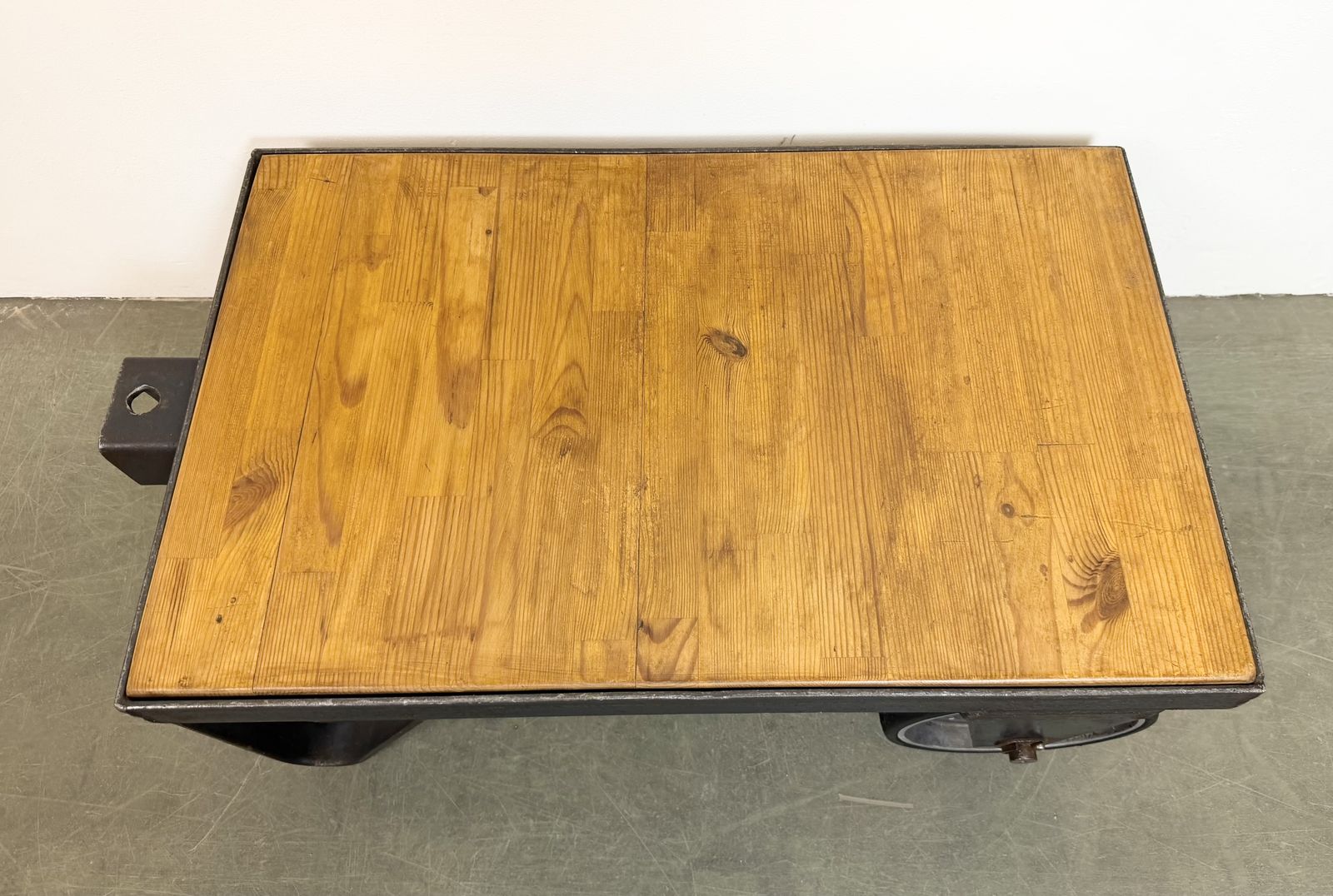 Black Industrial Coffee Table Cart, 1960s photo buy