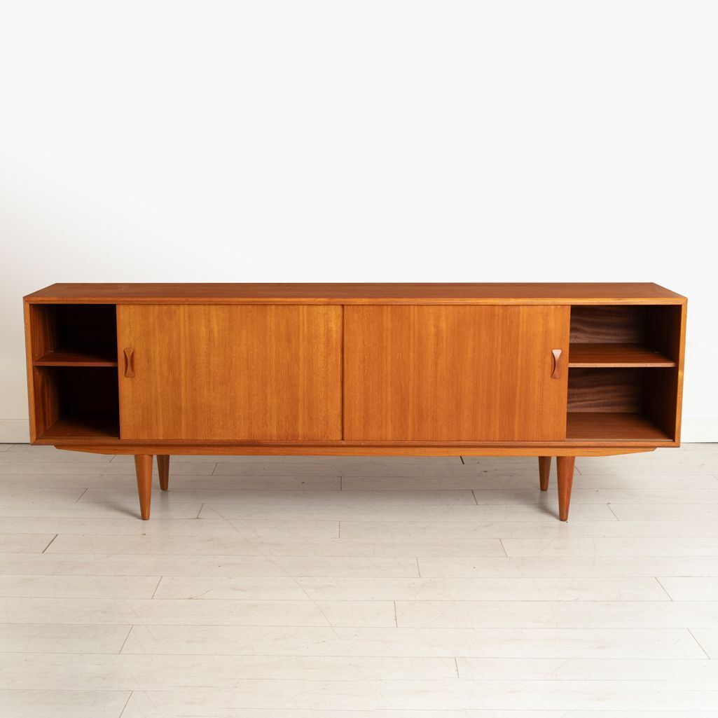 Midcentury Danish Sideboard In Teak By Clausen & Son C.1965 photo furniture