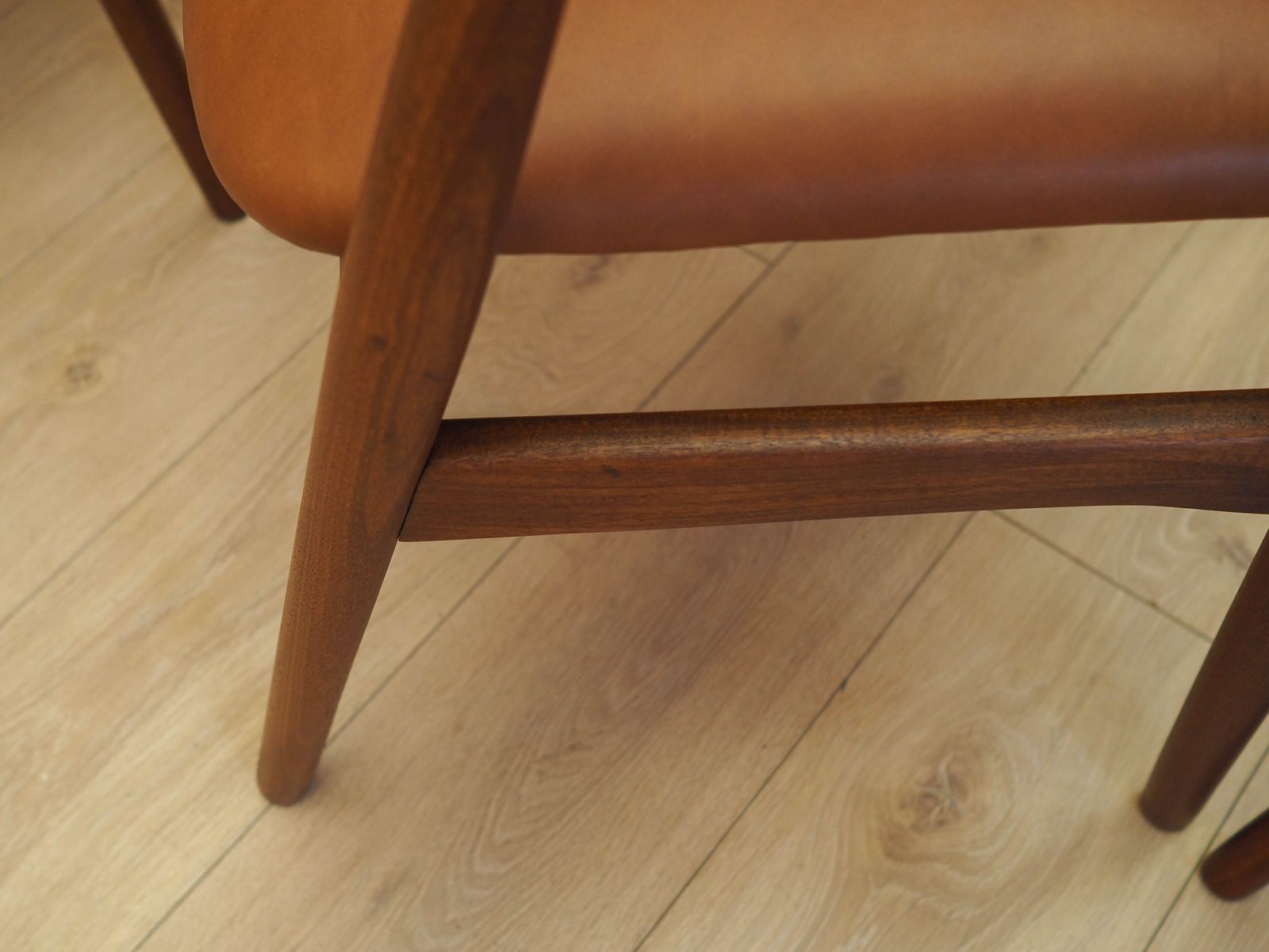 3319.0 Set van zes teakhouten stoelen, Deens design, jaren 1970, gemaakt in Denemarken photo