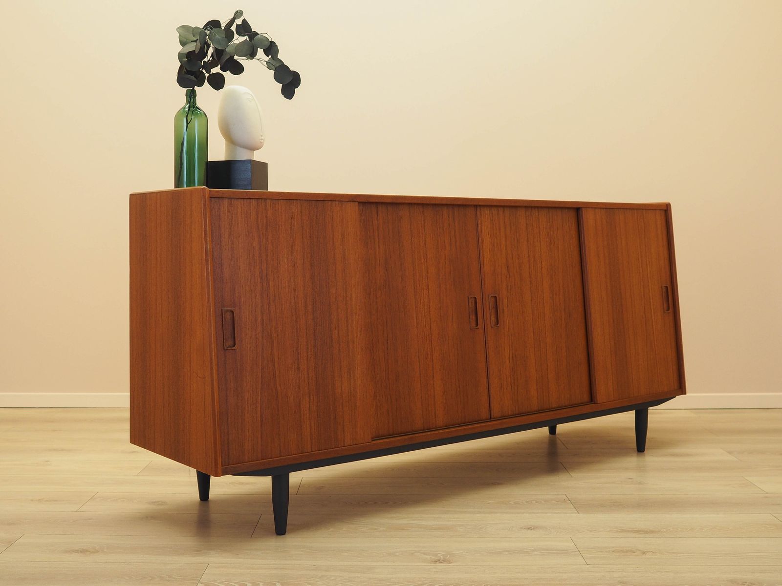Teakhouten Dressoir, Deens Design, Jaren 1970, Gemaakt In Denemarken photo vinterior