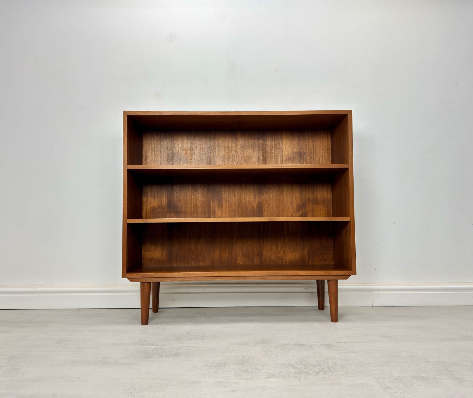 Danish Teak Open Bookcase