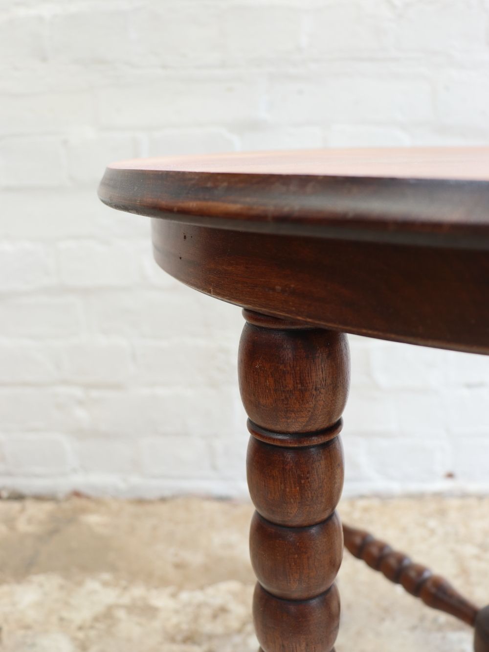 Vintage French Bobbin Table photo 295.0