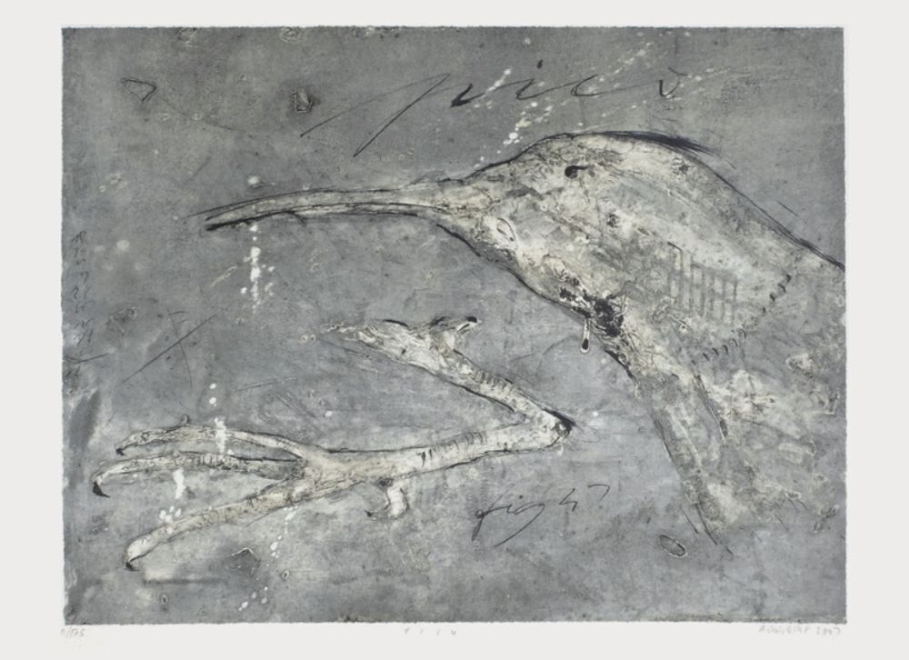Lithographie signée Alexis Gorodine Pico 2007