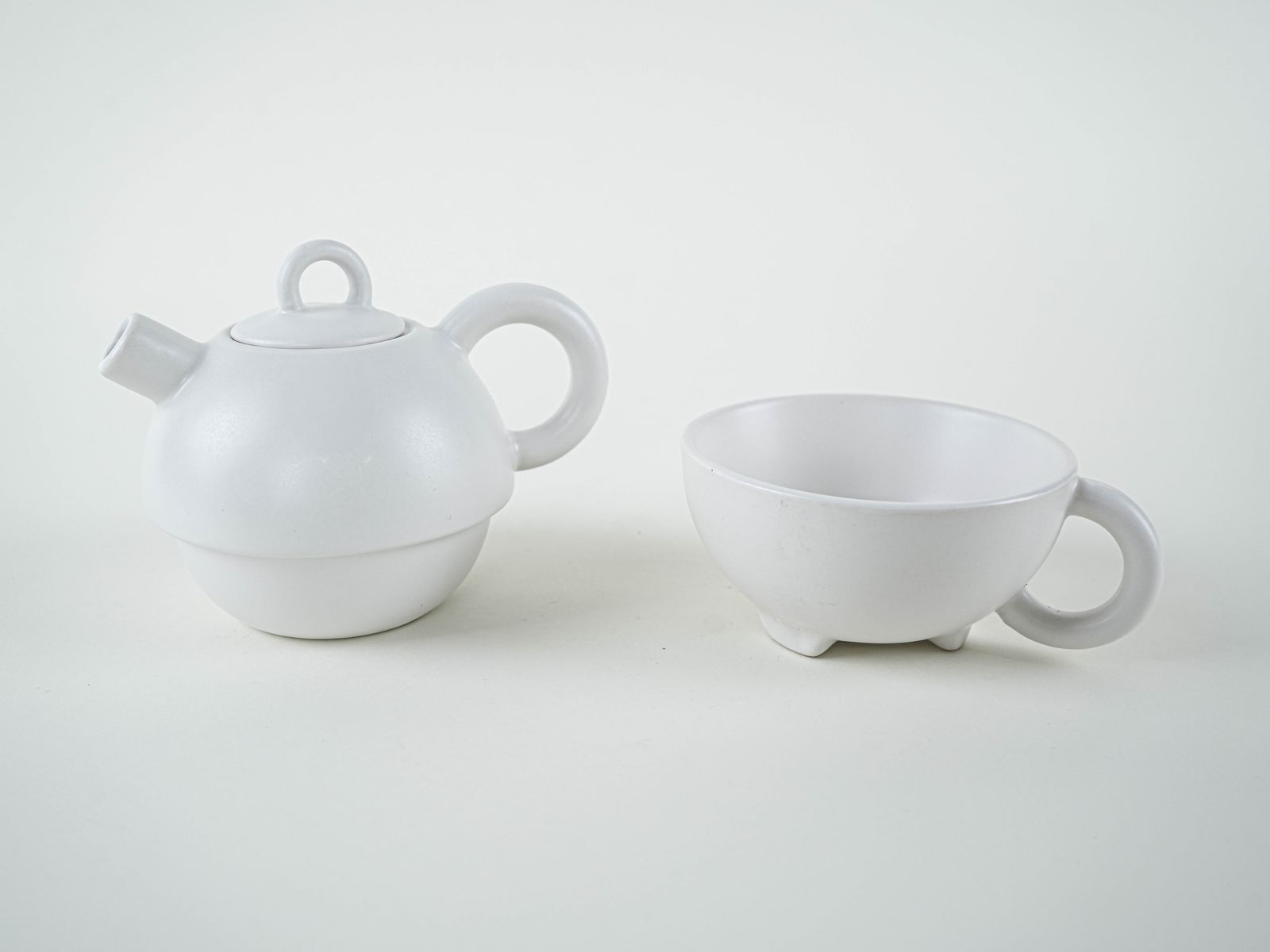 Theepot En Kopjesset, Deens Design, Jaren 1990, Geproduceerd Door Broste Copenhagen photo vinterior
