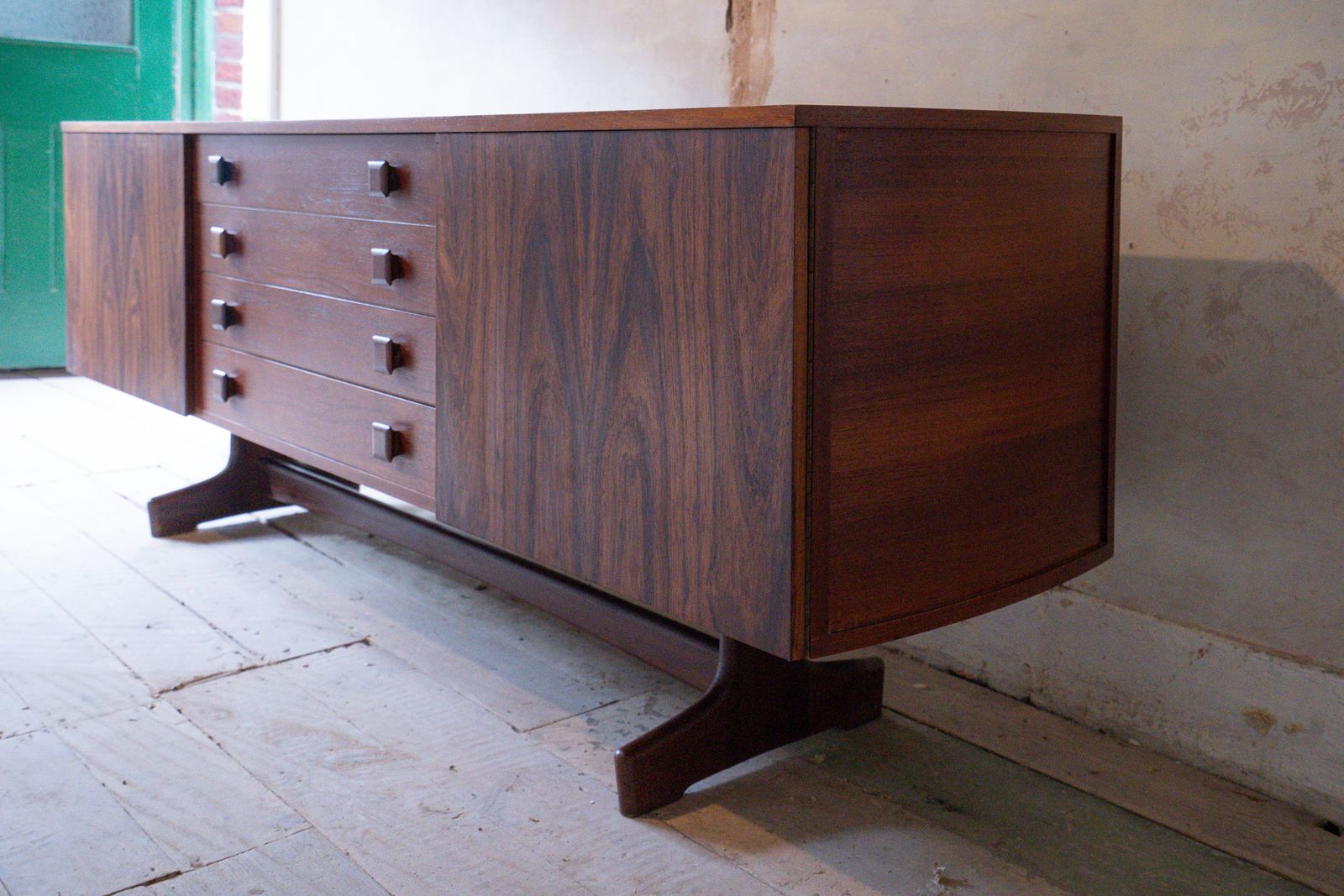 Mid Century Teak Sideboard By Peter Hayward For Vanson photo Furniture