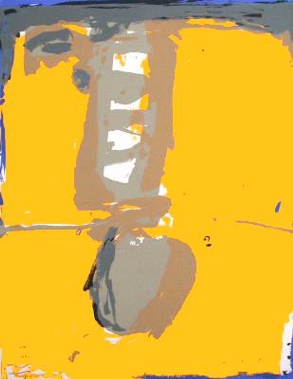 Michèle Destarac Signed Lithograph Composition Abstraite I 1981