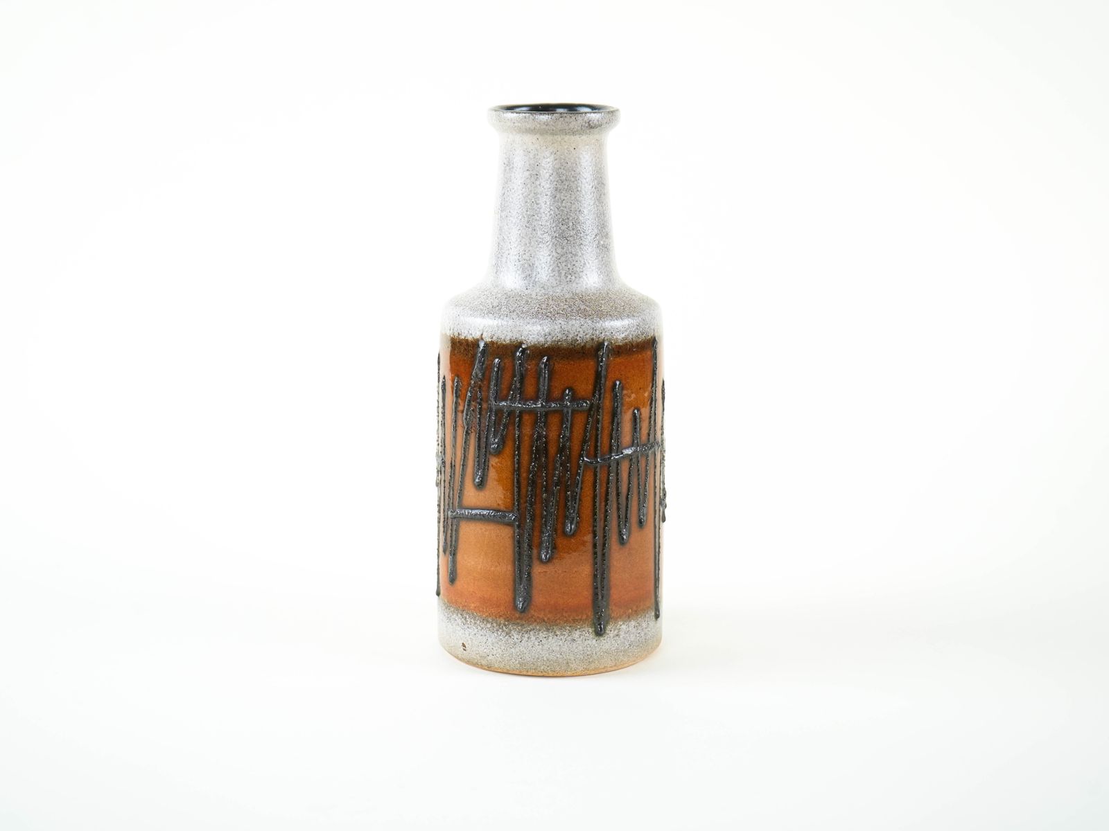 Keramische vaas, Duits design, jaren 1970, geproduceerd door VEB Haldenslaben photo Woonaccessoires