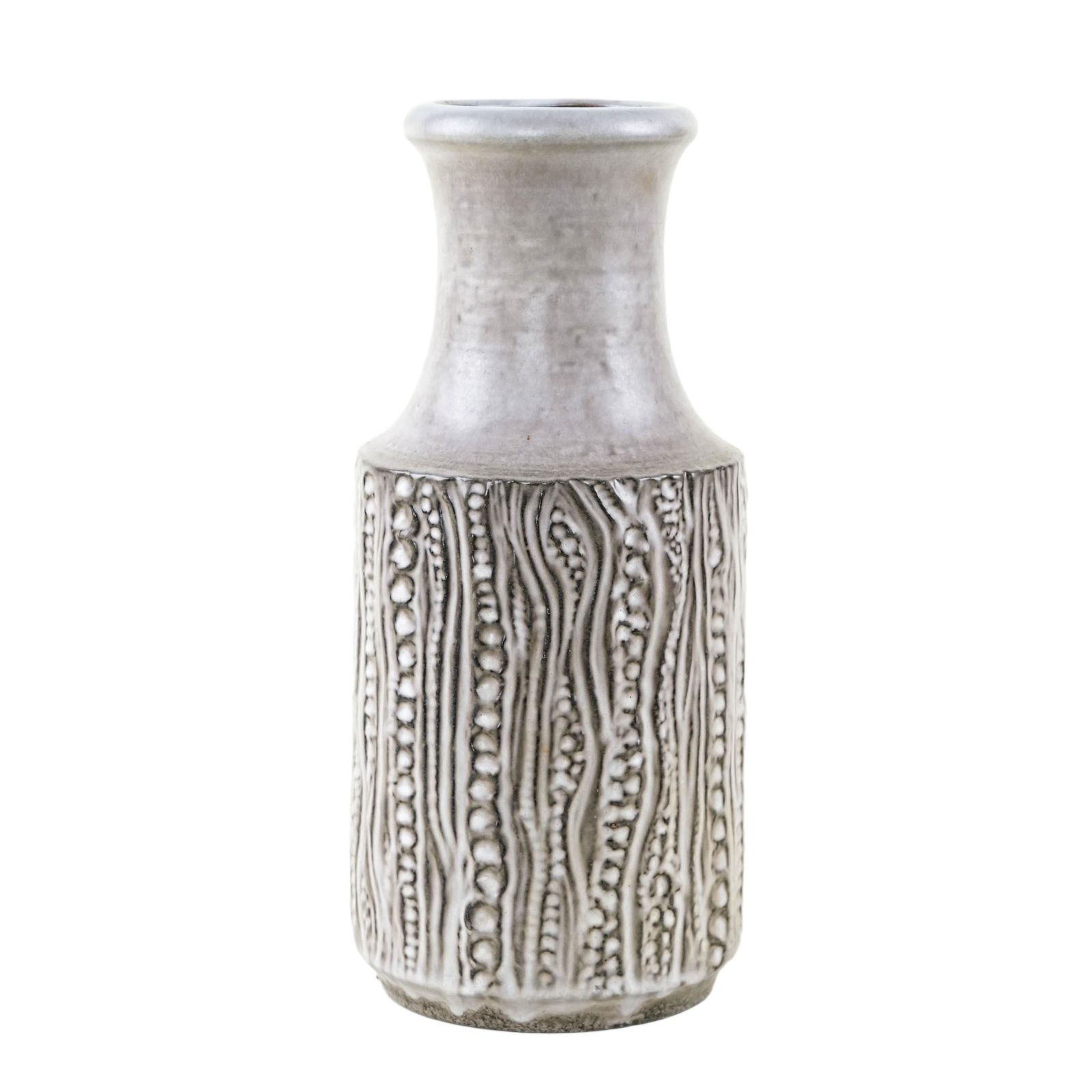 Vase en céramique, design allemand, années 1970, fabriqué en Allemagne de l'Ouest