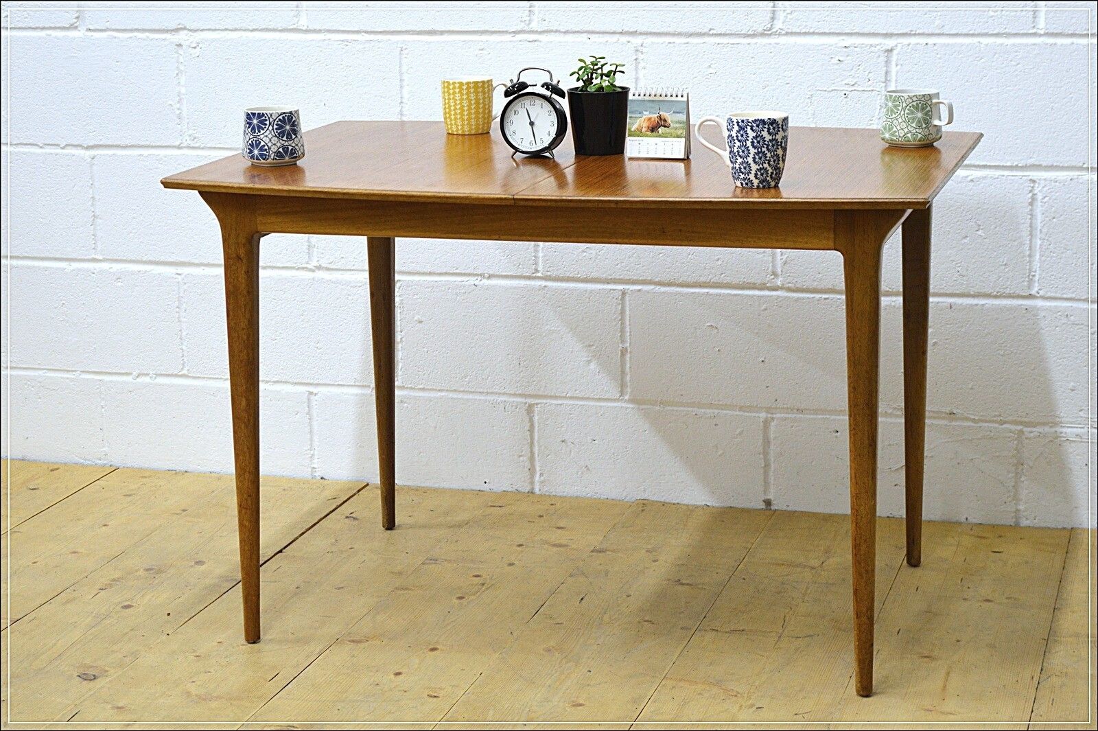 450.0 Vintage Dining Table Teak McIntosh Mid Century Danish Design photo