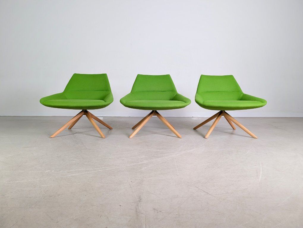 Set Van 3 Inclass Fauteuils Pillet Dunas Xl Groen – Kantoor/Lounge Stoel photo for sale