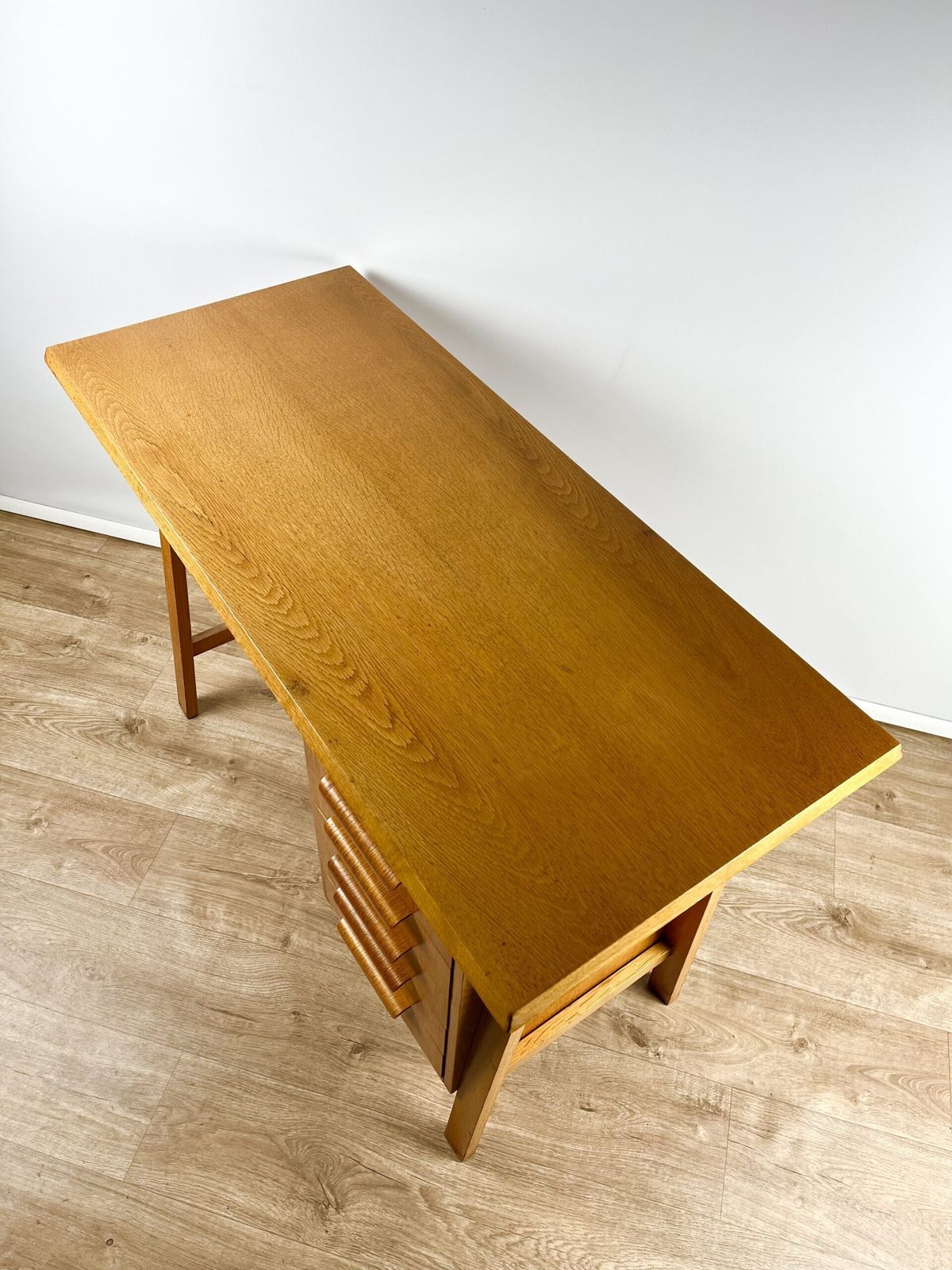 Modernist Bentwood Gordon Russell Desk Czechoslovakian 1950s photo 680.0