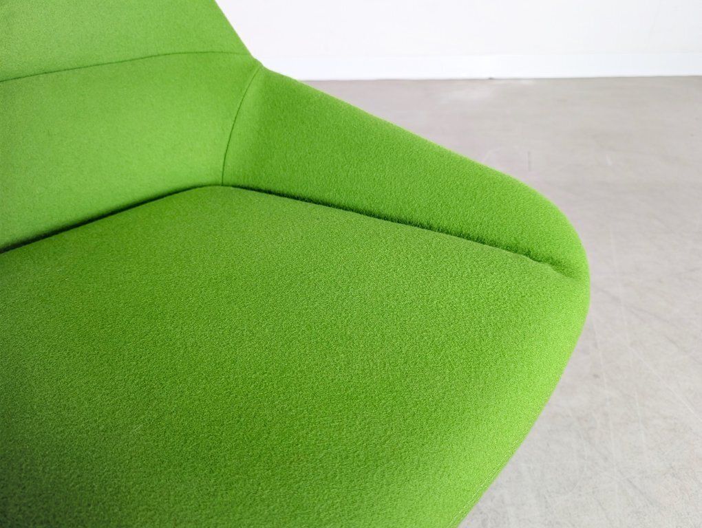 photo furniture Set van 3 Inclass fauteuils Pillet Dunas XL groen – kantoor/lounge stoel