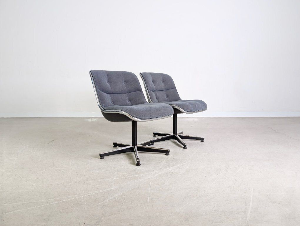 Set Van 2 Charles Pollock Executive Chair – Knoll International photo vinterior