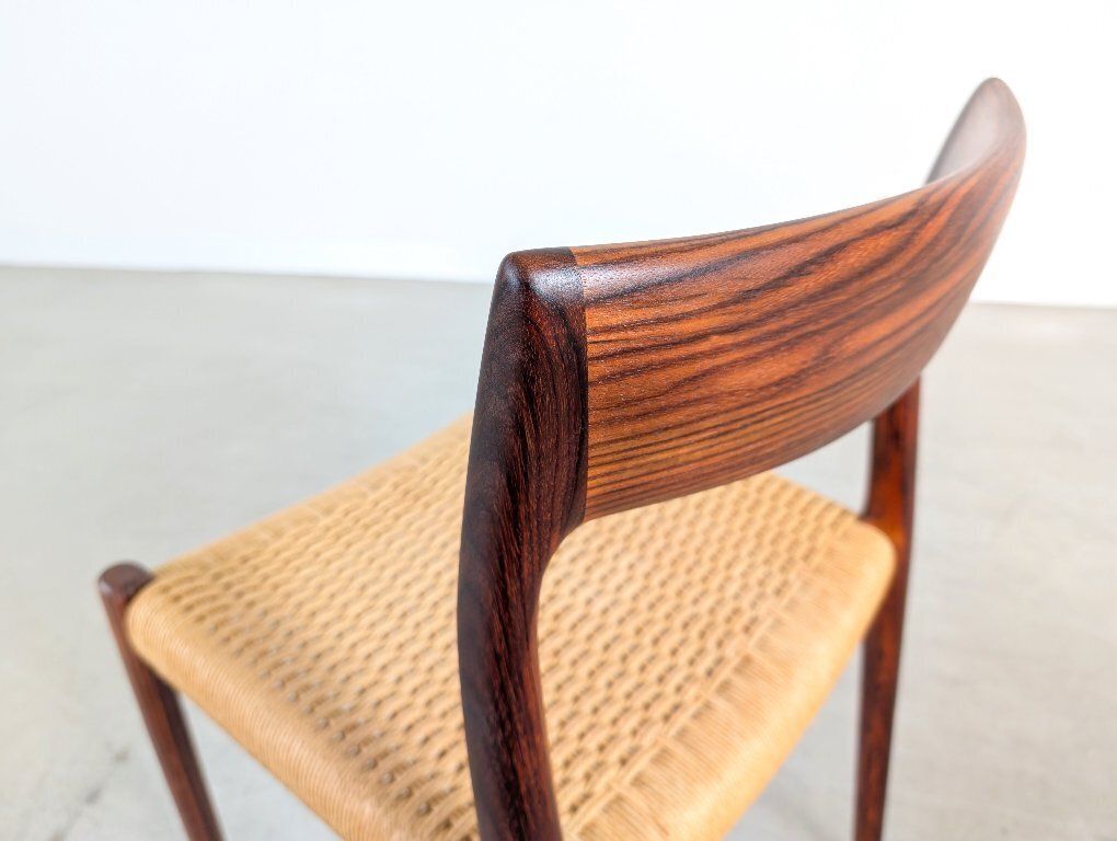 photo for sale Set Of 4 Chairs Jl Mollers Model 75 Niels Otto Møller Rosewood