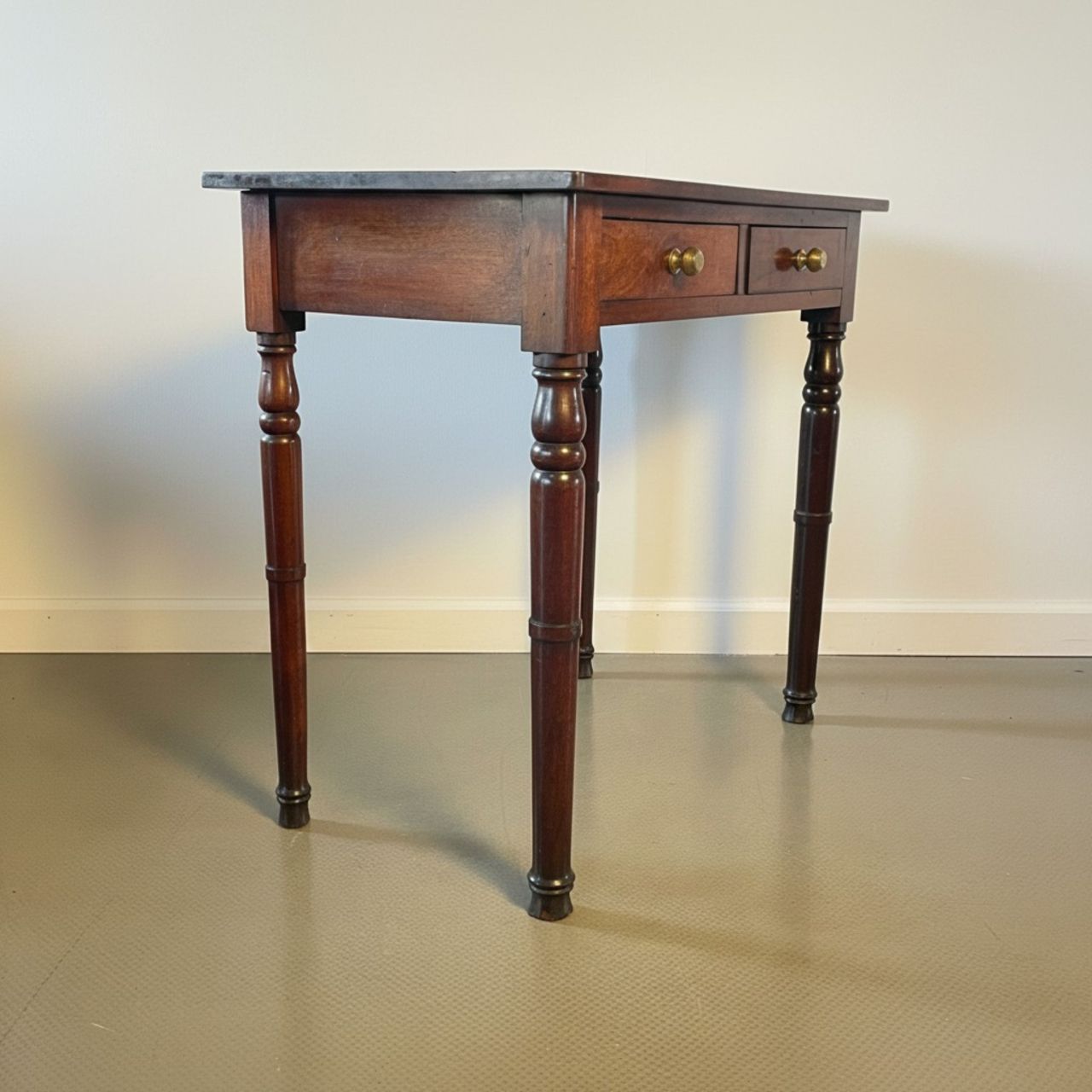 Victorian Small Writing Table, 1800s photo vintage