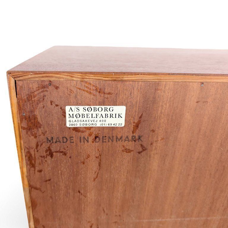 Bibliothèque étagère en teck Børge Mogensen Sideboard2 Søborg Møbelfabrik, 1960 photo vintage