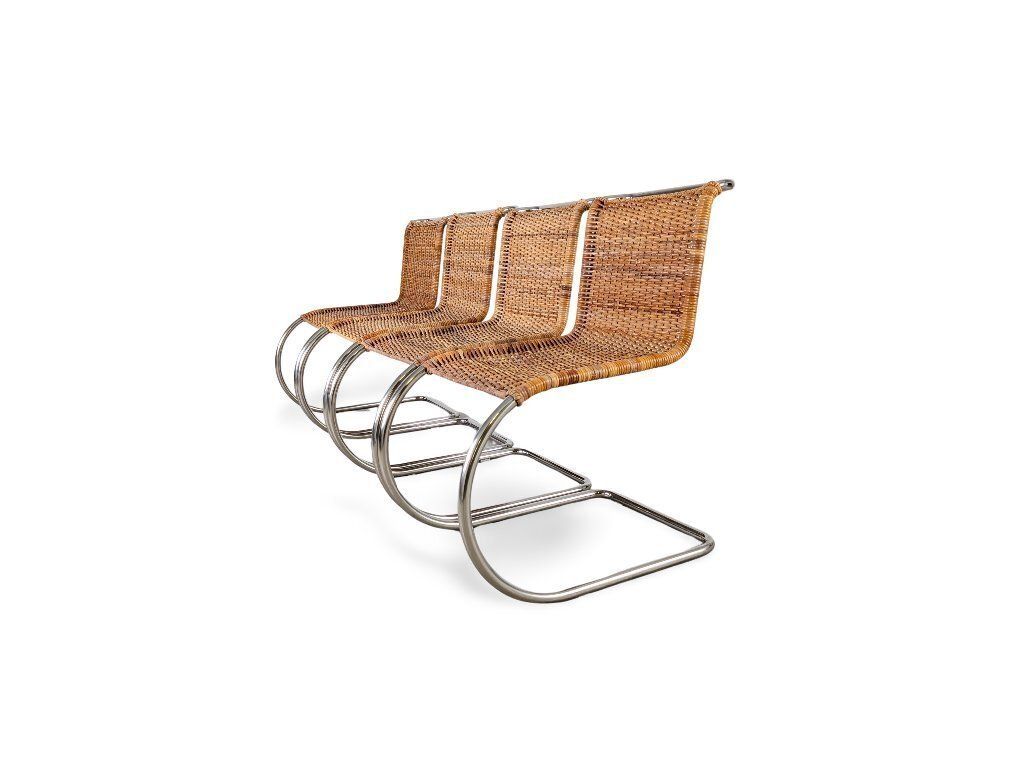 Set Of 4 Mies Van Der Rohe Mr10 Chairs Tecta B42 Cantilever Chairs photo 4311.0