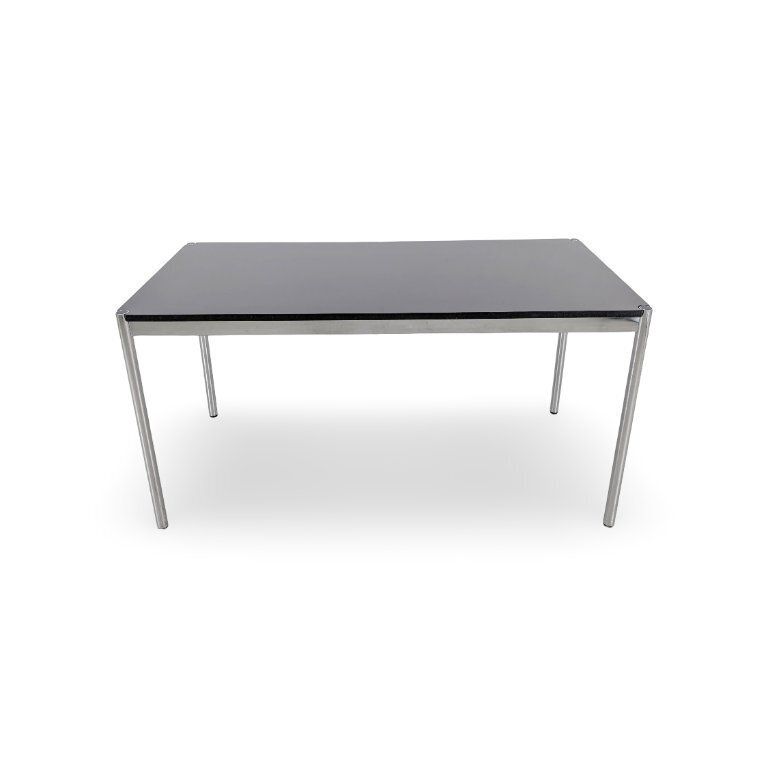 Usm Haller Table, Granite Design, Desk, Black