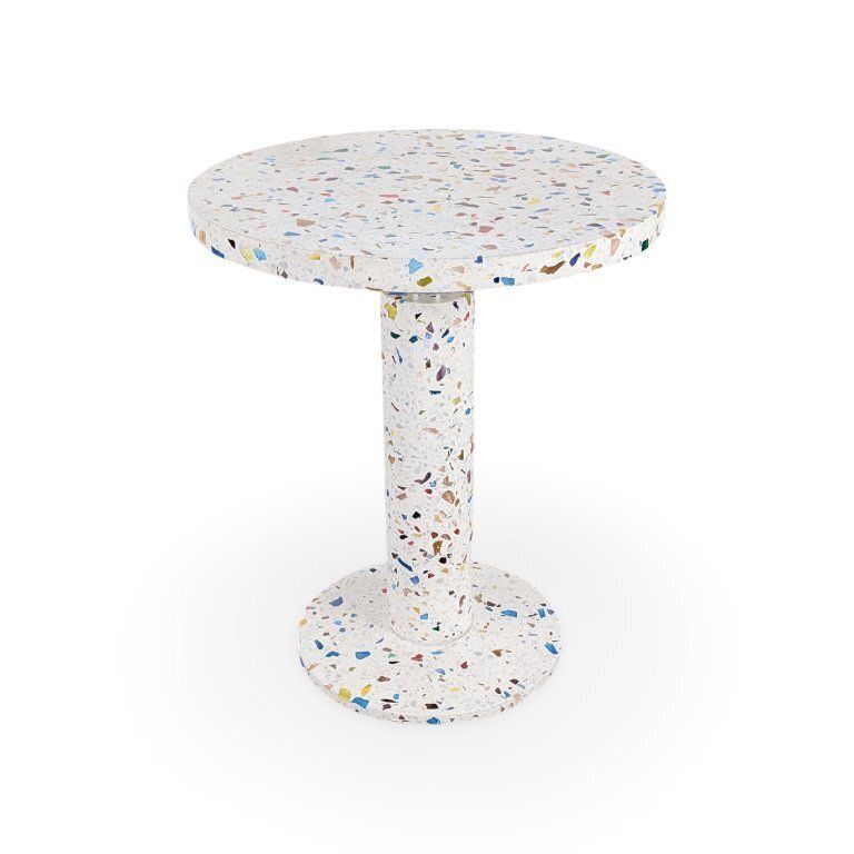 Table à manger Memphis Milano Terrazzo Kyoto, par Shiro Kuramata