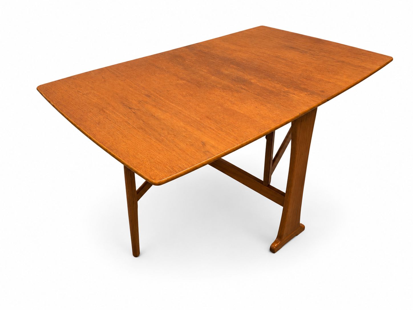 Mid Century Drop Leaf Dining Teak Table photo 350.0