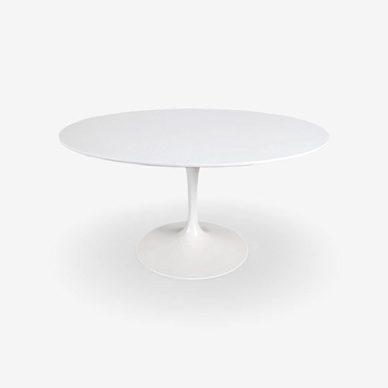 Original Knoll International Design Dining Table Eero Saarinen White