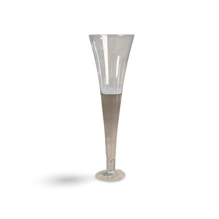Designervloervaas, glazen vaas, 80 cm, modern