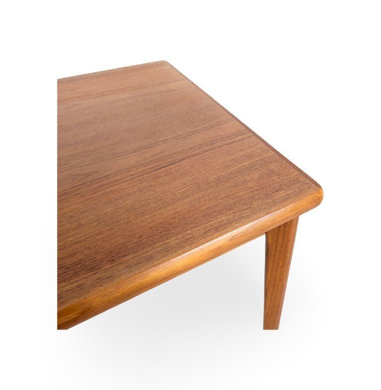 Grete Jalk mid-century uitschuifbare eettafel – Glostrup, teak photo vintage