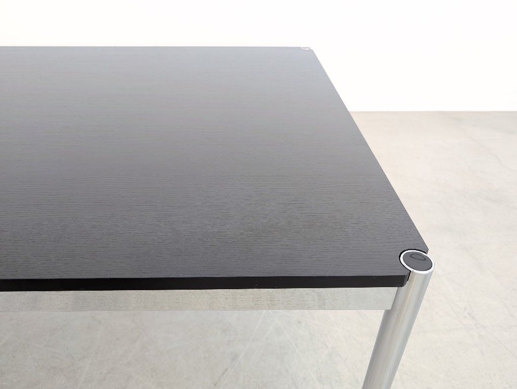 2x Original Usm Haller Desk Black Dining Table Design Table photo Furniture