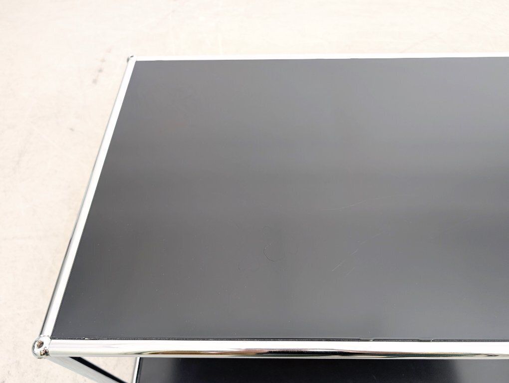 Original Usm Haller Coffee Table Fritz Haller Black Coffee Table photo Furniture