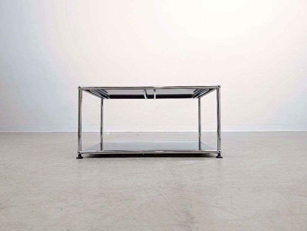 Original Usm Haller Coffee Table Fritz Haller Black Coffee Table photo buy